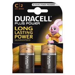 DURACELL C2 Batteri - 2 stk. 